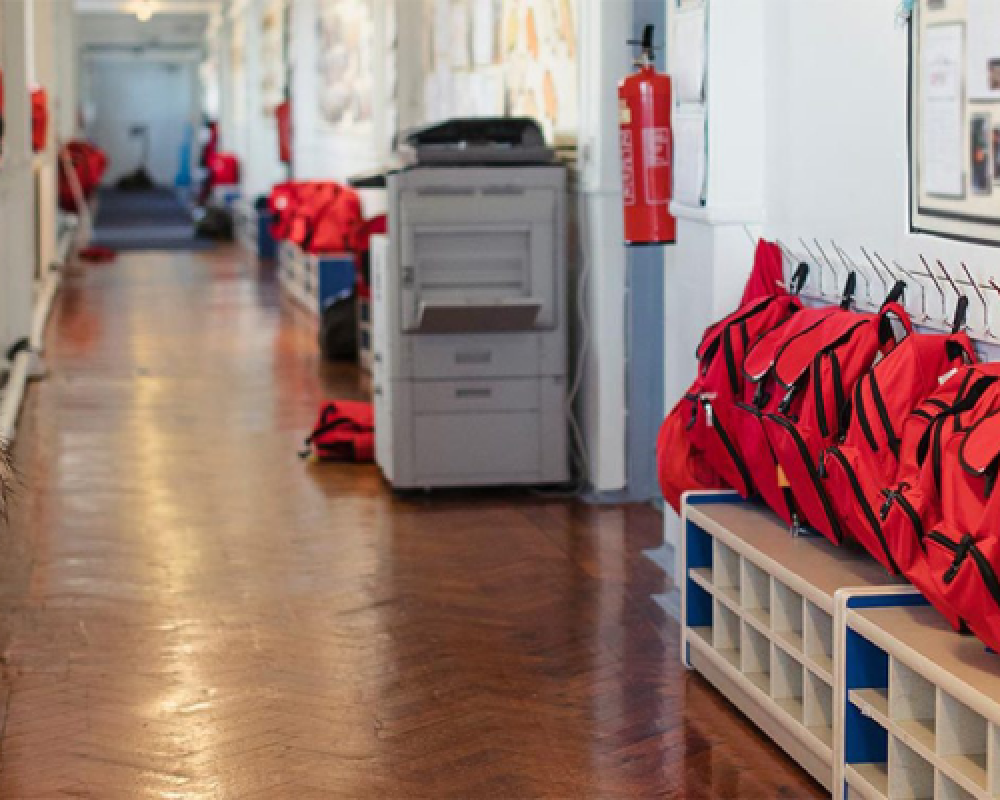 Fire safety for schools